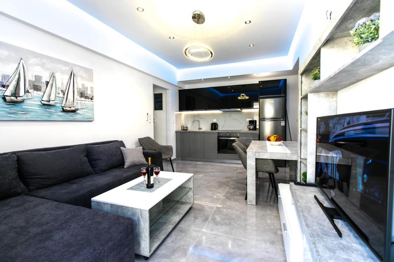 Luxury Shades Of Gray Apartment Rethymno  Bagian luar foto